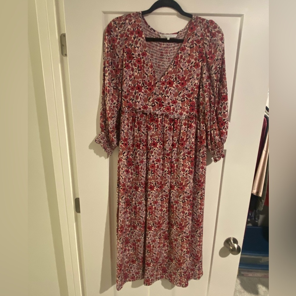Pink Flowery Dress